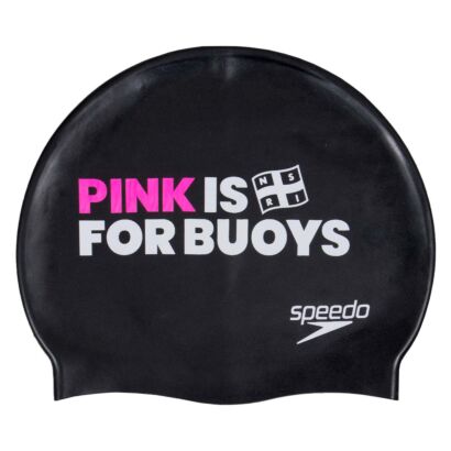 Speedo Pink Buoy Silicone Swim Cap