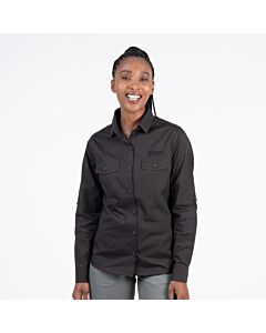 African Nature Ladies Poplin Long Sleeve Shirt