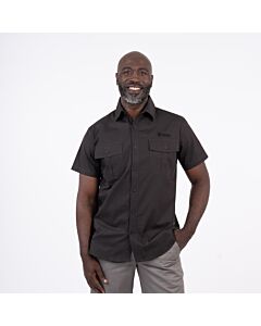 African Nature Men's Poplin Short Sleeve Shirt