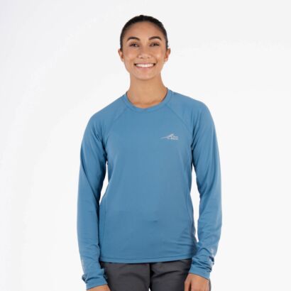 Ladies Helio Long Sleeve Sun Top