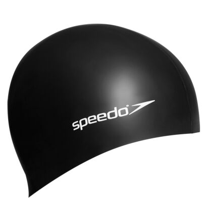 Speedo Junior Plain Flat Silicone Swim Cap
