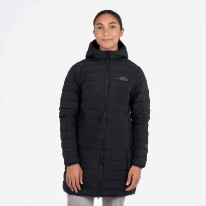 Ladies Hooded Downtown Puffer Seal Parka