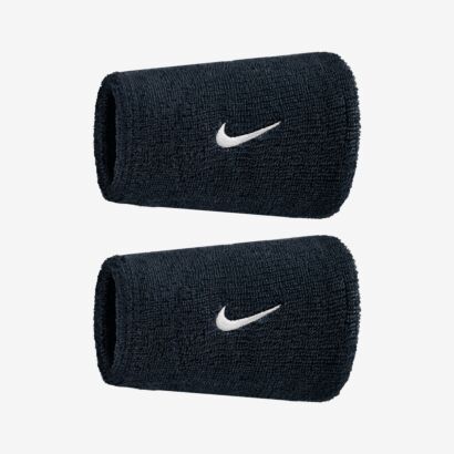 Swoosh Classic Doublewide Wristbands 2 Pack