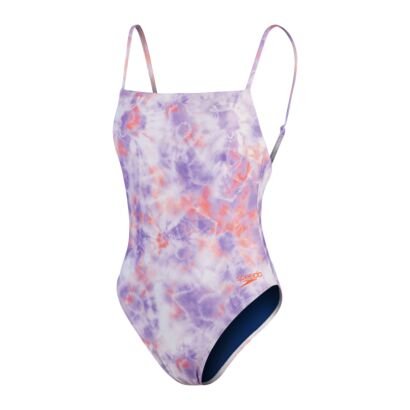 Speedo Ladies Printed Adjustable Thinstrap Onepiece Swimsuit