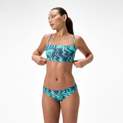 Speedo Womens Printed Adjustable Thinstrap 2-Piece