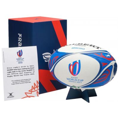 Gilbert Rugby Rugby World Cup 2023 Innovo Match Box+ Certificate
