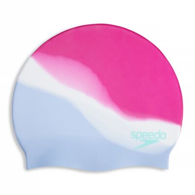 Speedo Multi Colour Silicone Swim Cap
