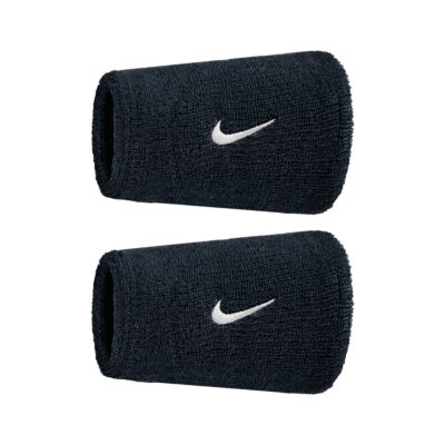 Swoosh Classic Doublewide Wristbands 2 Pack