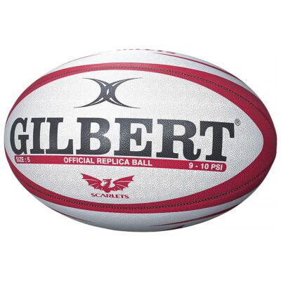 Gilbert Rugby Scarlets Replica Rugby Ball
