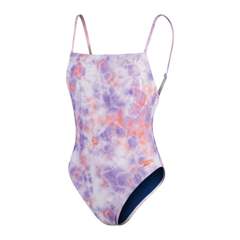 Speedo Ladies Printed Adjustable Thinstrap Onepiece Swimsuit